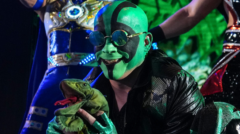 Mr. Iguana at WWE Worlds Collide